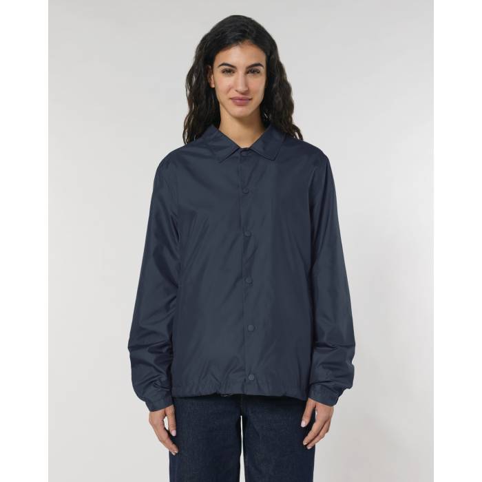 Jacheta Unisex Coacher French Navy Personalizata
