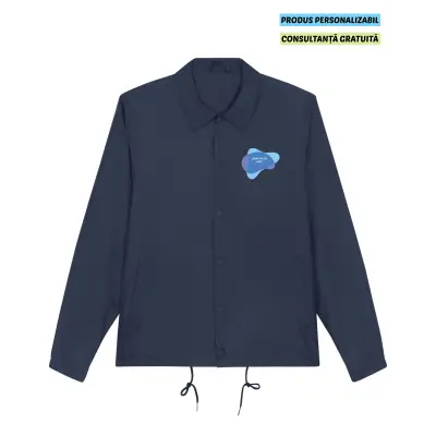 Jacheta Unisex Coacher French Navy Personalizata
