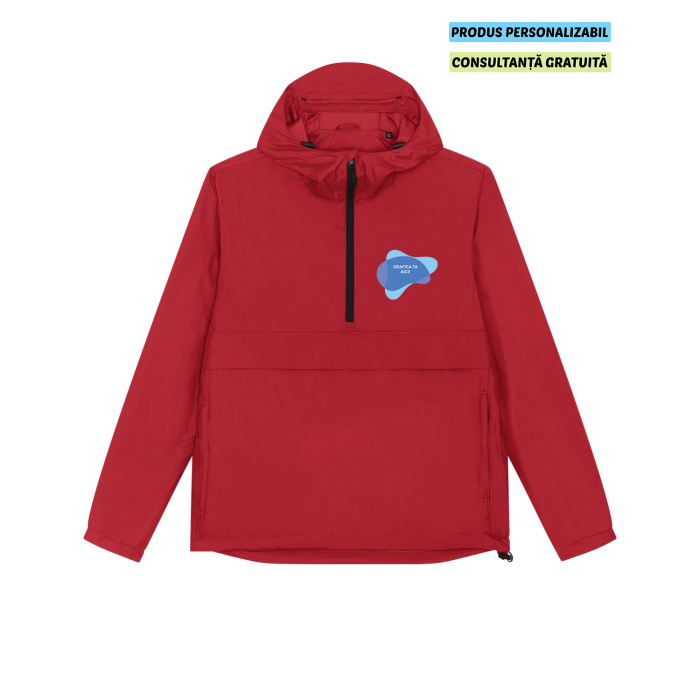 Jacheta Unisex Speeder Rosu Personalizata