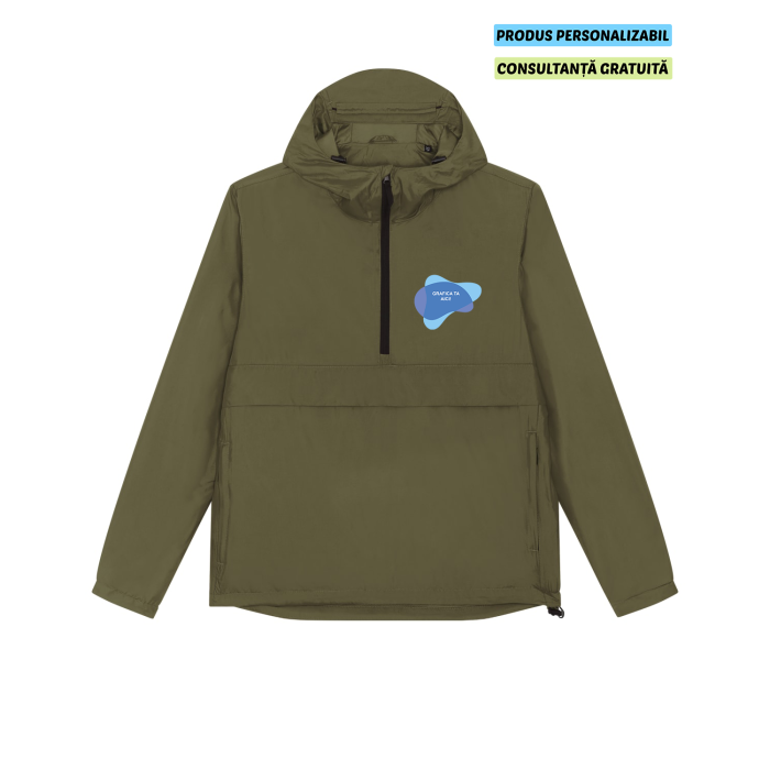 Jacheta Unisex Speeder British Khaki Personalizata