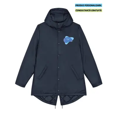 Jacheta Unisex Padded Parker French Navy Personalizata