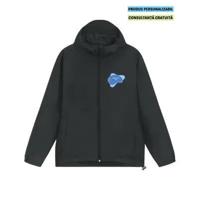 Jacheta Unisex Commuter Negru Personalizata