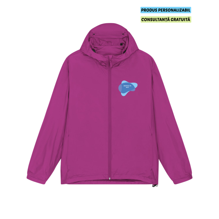 Jacheta Unisex Commuter Orchid Flower Personalizata