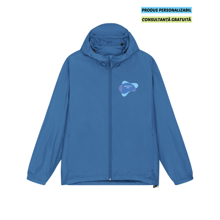 Jacheta Unisex Commuter Royal Blue Personalizata