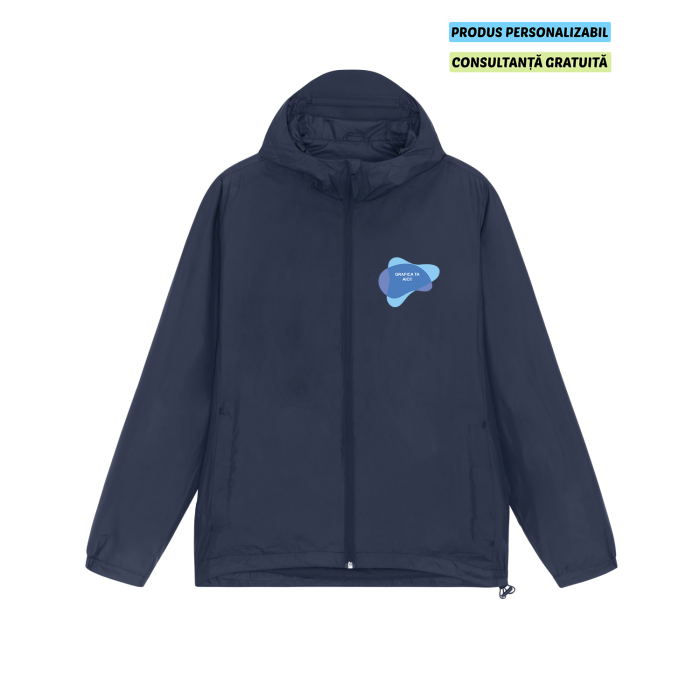 Jacheta Unisex Commuter French Navy Personalizata