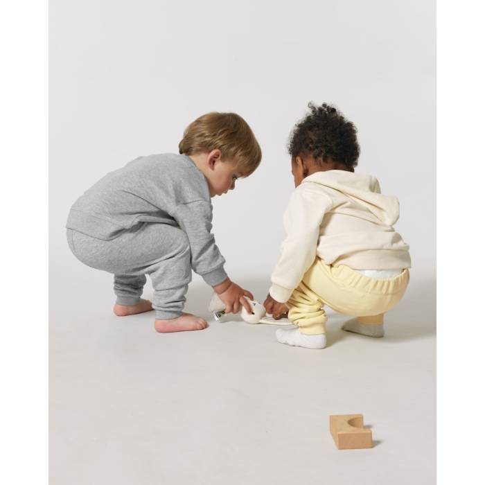 Pantaloni Bebelusi Baby Tumbler Heather Grey Personalizat