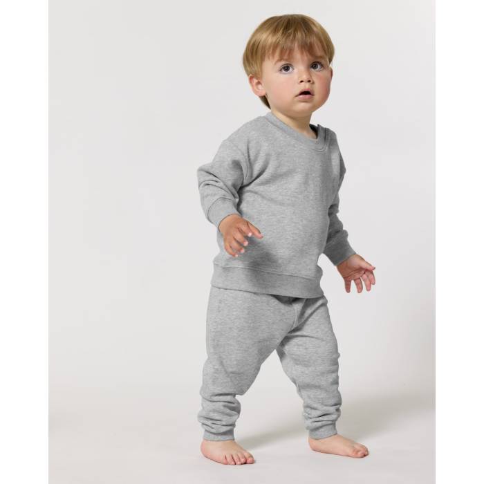 Pantaloni Bebelusi Baby Tumbler Heather Grey Personalizat