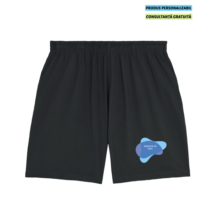 Pantaloni Unisex Waker Negru Personalizat