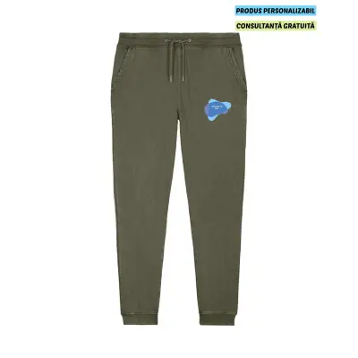 Pantaloni Unisex Mover Vintage G. Dyed Khaki Personalizat