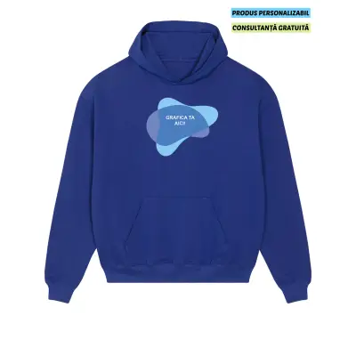 Hanorac Unisex Cooper Dry Worker Blue Personalizat