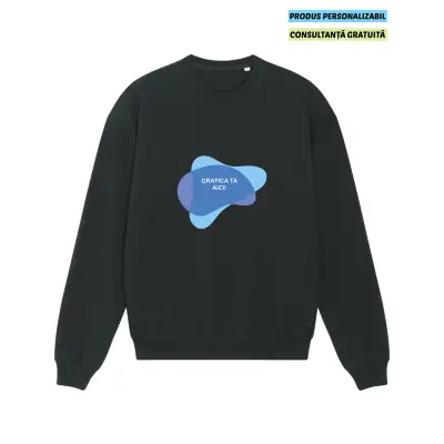 Bluza Unisex Ledger Dry Negru Personalizata