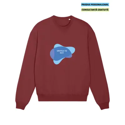 Bluza Unisex Ledger Dry Red Earth Personalizata