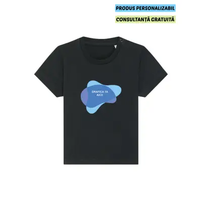 Tricou Bebelusi Baby Creator Negru Personalizat