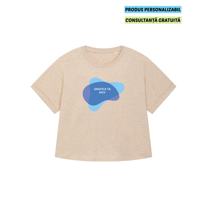 Tricou Dama Collider Heather Rainbow Personalizat Tricou Dama Collider Heather Rainbow Personalizat