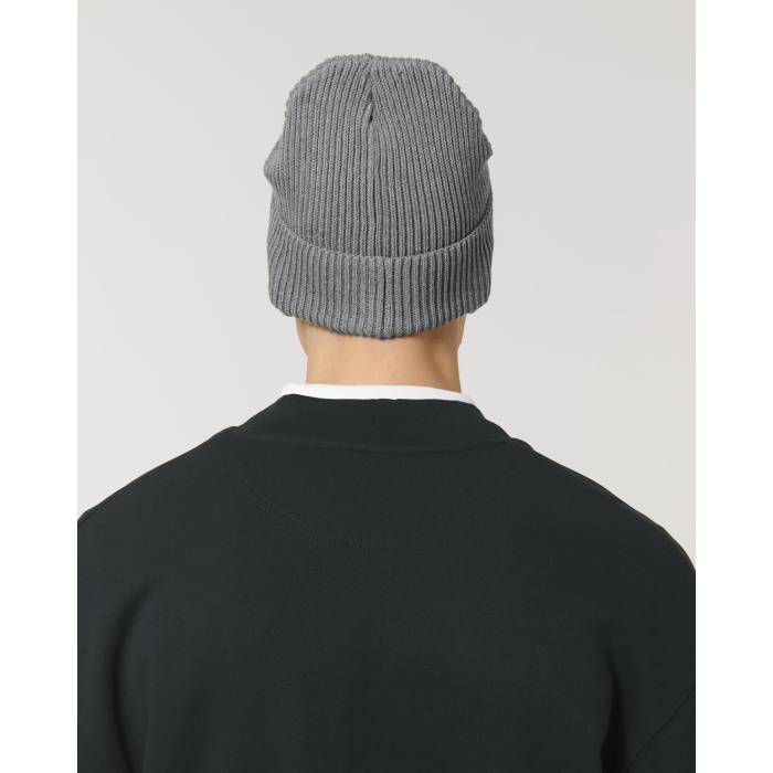 Caciula Unisex Fisherman Beanie Mid Heather Grey Cala