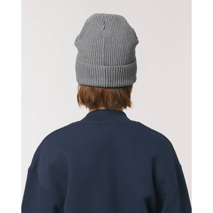 Caciula Unisex Fisherman Beanie Mid Heather Grey Cala