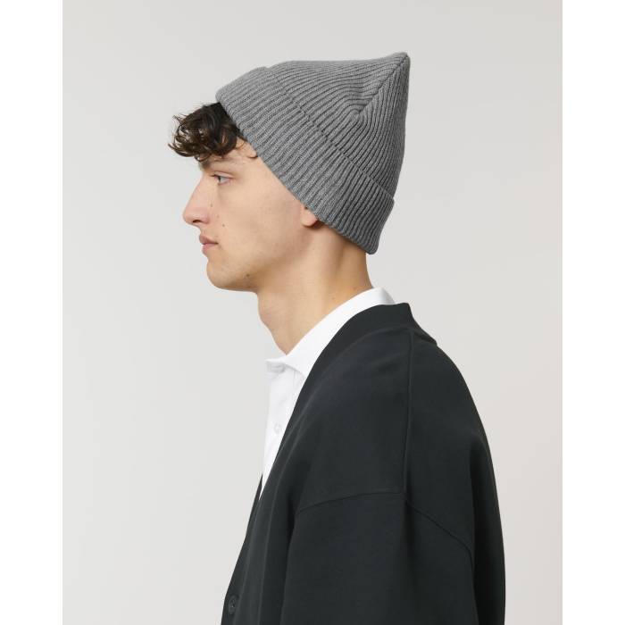 Caciula Unisex Fisherman Beanie Mid Heather Grey Cala