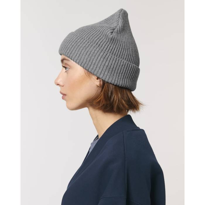 Caciula Unisex Fisherman Beanie Mid Heather Grey Cala