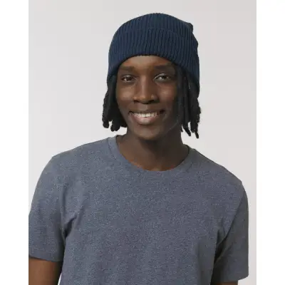 Caciula Unisex Fisherman Beanie French Navy Cala