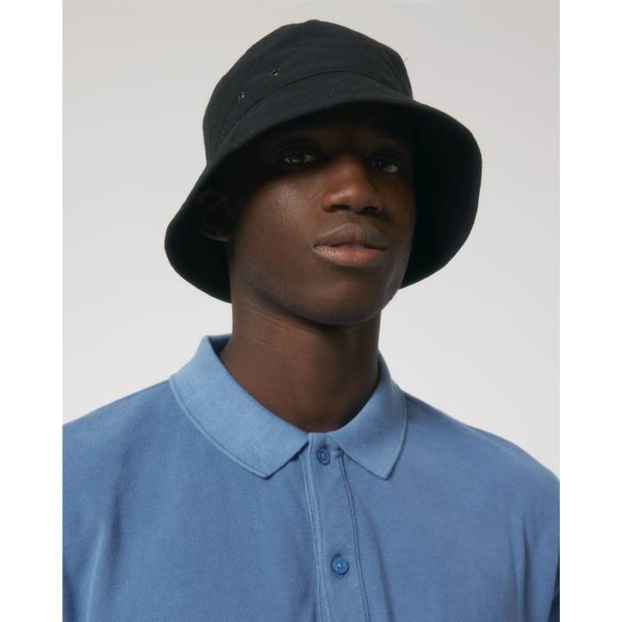 Palarie Unisex Bucket Hat Negru Cala