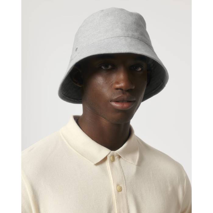 Palarie Unisex Bucket Hat Heather Grey Cala