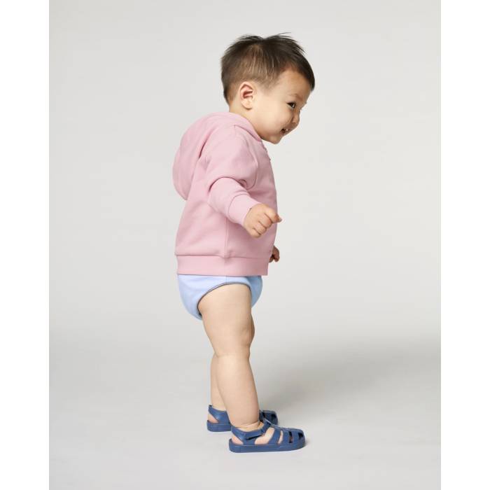 Hanorac Bebelusi Baby Connector Cotton Pink Personalizat