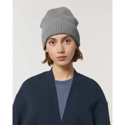 Caciula Unisex Fisherman Beanie Mid Heather Grey Cala