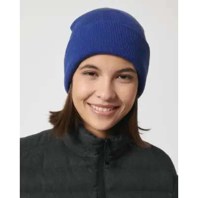 Caciula Unisex Rib Beanie Worker Blue Cala