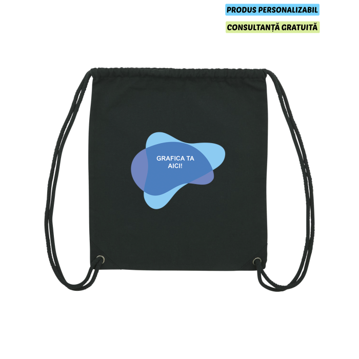 Rucsac Unisex Gym Bag Negru Personalizat
