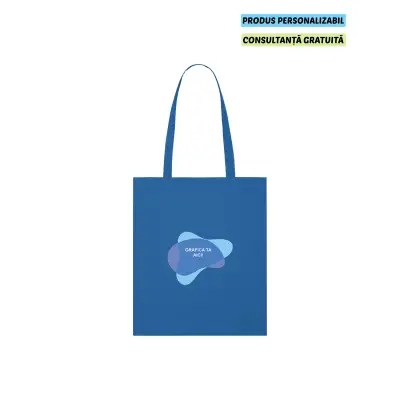 Tote Bag Unisex Light Royal Blue Personalizat
