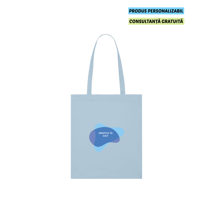 Tote Bag Unisex Light Sky blue Personalizat