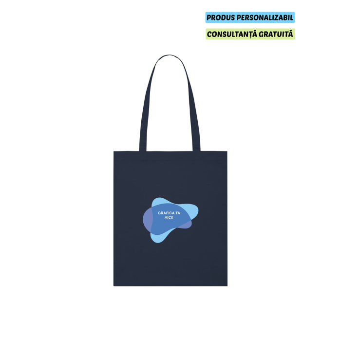 Tote Bag Unisex Light French Navy Personalizat