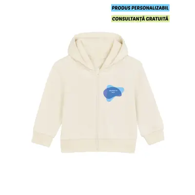 Hanorac Bebelusi Baby Connector Natural Raw Personalizat