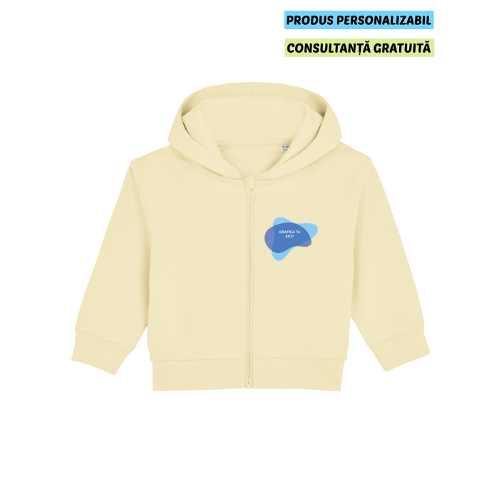 Hanorac Bebelusi Baby Connector Butter Personalizat