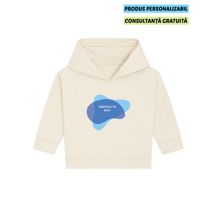 Hanorac Bebelusi Baby Cruiser Natural Raw Personalizat