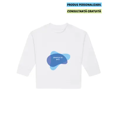 Bluza Bebelusi Baby Changer Alb Personalizata