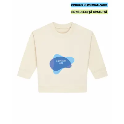 Bluza Bebelusi Baby Changer Natural Raw Personalizata