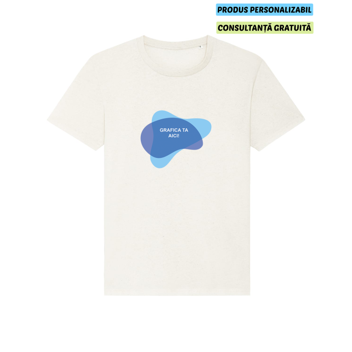 Tricou Unisex RE-Creator RE-White Personalizat