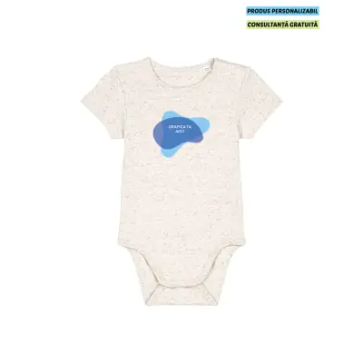 Body Bebelusi Baby Body Eco-Heather Personalizat