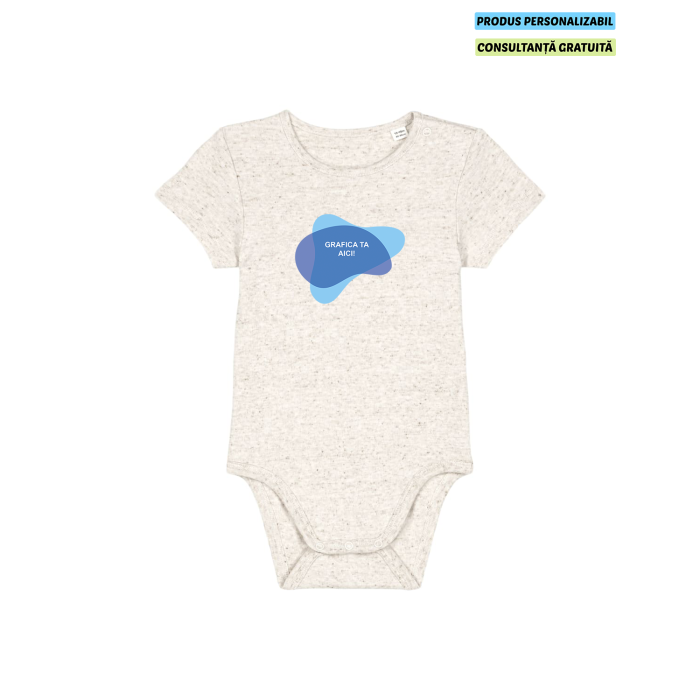 Body Bebelusi Baby Body Eco-Heather Personalizat