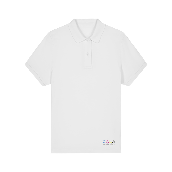 Tricou Polo Dama Coaster Alb Cala