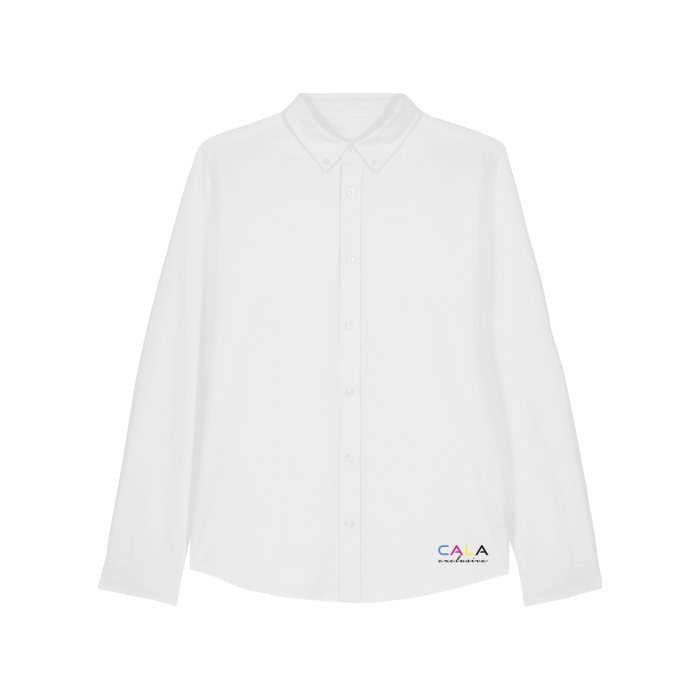 Camasa Barbat Oxford Alb Cala