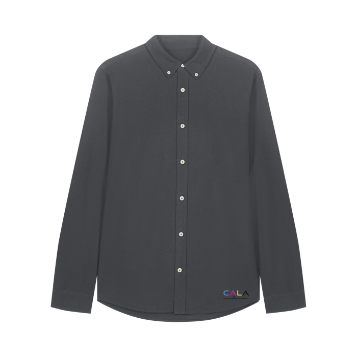 Camasa Barbat Oxford Anthracite Cala