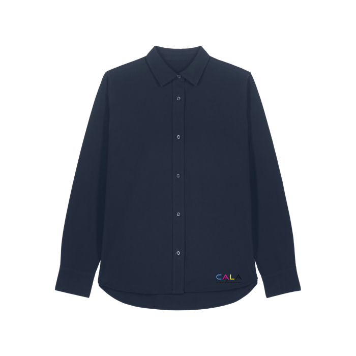 Camasa Dama Oxford French Navy Cala