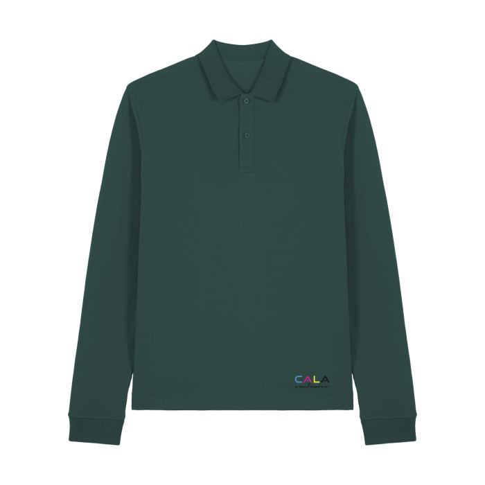 Tricou Polo Unisex Prepster 2.0 Long Sleeve Glazed Green Cala