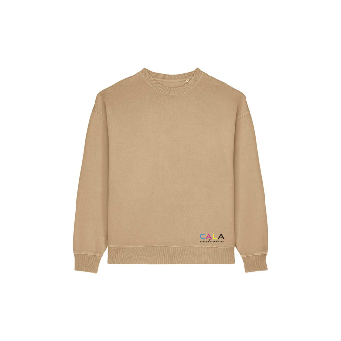 Bluza Unisex Radder 2.0 Vintage G. Dyed Latte Cala