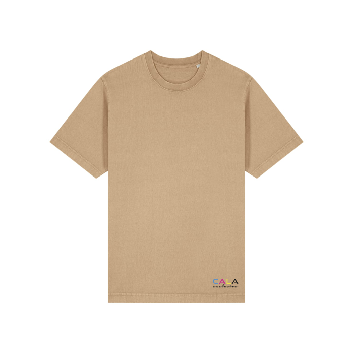 Tricou Unisex Freestyler Vintage G. Dyed Latte Cala