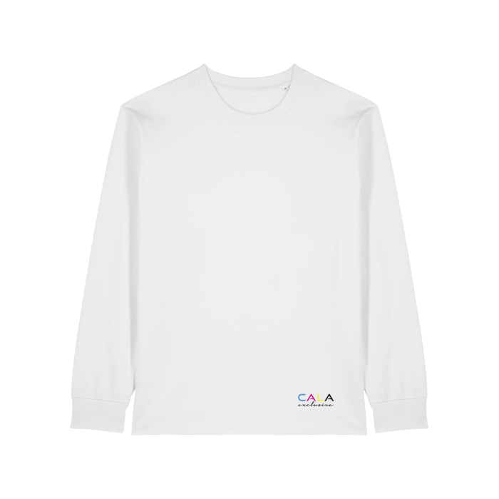 Tricou Unisex Freestyler Long Sleeve Alb Cala