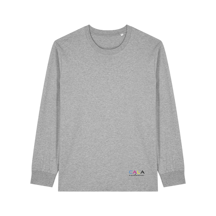 Tricou Unisex Freestyler Long Sleeve Heather Grey Cala