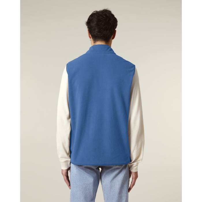 Vesta Fleece Barbat Quester Mindful Blue Cala